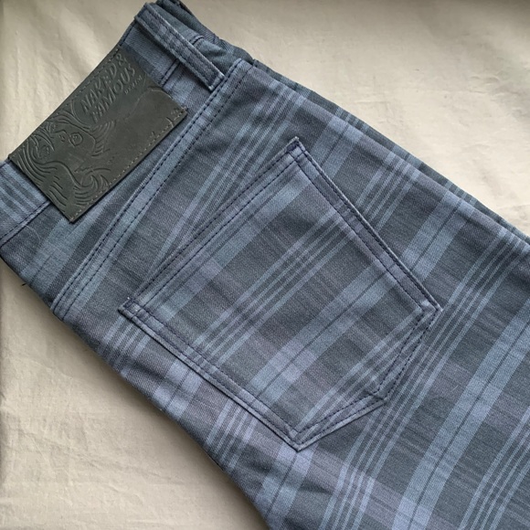 Naked & Famous Denim Other - Naked and famous plaid print denim skinny sz 30